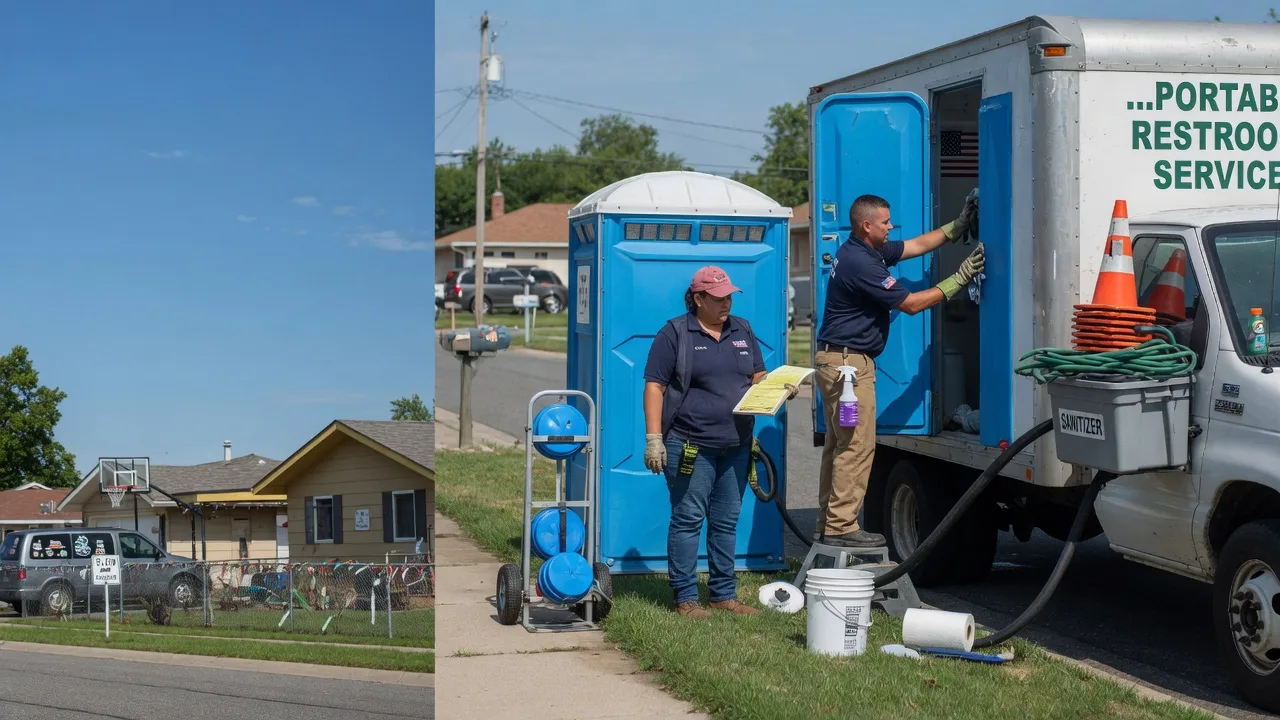 Portable Toilet Rental in Hardtner, KS near me